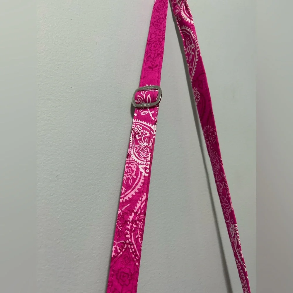Vera Bradley Pink Quilted Shoulder/cross body Bag - Picture 9 of 11